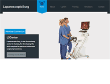 Tablet Screenshot of laparoscopicsurg.com